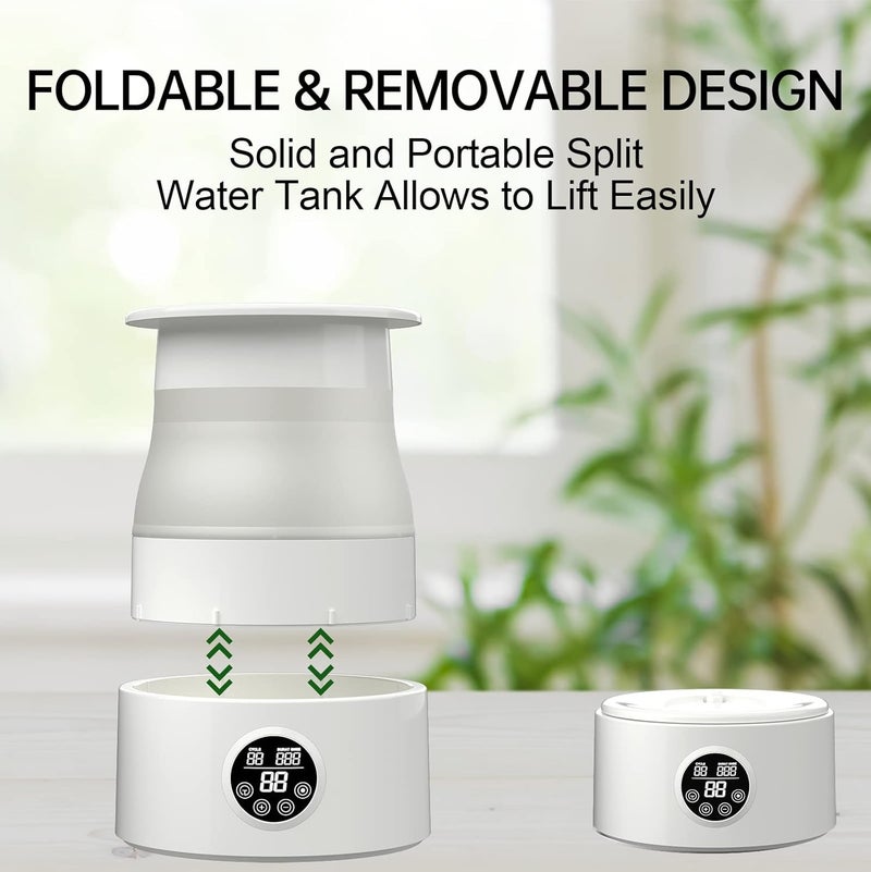 ZENILOVE 5L Foldable Automatic Reptile Mister with Timer, Fogger System with 360Adjustable Nozzles, Humidifier for Lizard, Snake, Amphibian, Frog, Plants, Terrarium - Image 3